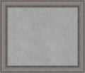 Amanti Art Grey Framed Magnetic Board 24x28 Medium Vision Board by AmantiArt