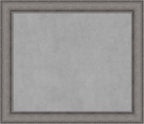 Amanti Art Grey Framed Magnetic Board 24x28 Medium Vision Board by AmantiArt