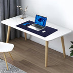 AFIING Dual-Sided Desk Pad, Natural Cork & PU Leather Large Mouse mats - Image 6