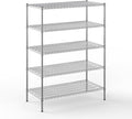 Regal Altair 24" Deep x 48" Wide x 64" Height Wire Shelving Kit | 5-Tier | NSF by Regal+Altair