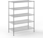 Regal Altair 24" Deep x 48" Wide x 64" Height Wire Shelving Kit | 5-Tier | NSF by Regal+Altair