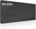Large Felt Desk mat, Office Computer Desk by Anpuimult