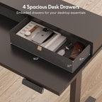 FLEXISPOT 63" L Shaped Standing Desk Electric Corner Table - Image 5
