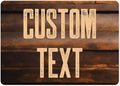 Custom Sign, Custom Street Sign, 11 Font Colors, 13 Font Styles, 4 Hole Options by MySignCenter