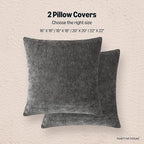 Amazon Basics Chenille Throw Pillow Covers, Home Decor Cushion Cover - Image 6