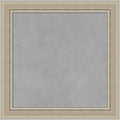 Amanti Art Silver Framed Magnetic Board 20x20 Small Vision Board by AmantiArt