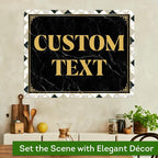 Custom Sign, Custom Street Sign, 11 Font Colors, 13 Font Styles, 4 Hole Options - Image 4