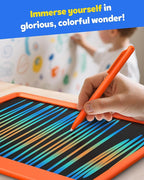 TEKFUN LCD Writing Tablet Doodle Board, 12inch Colorful Drawing Tablet Writing - Image 4