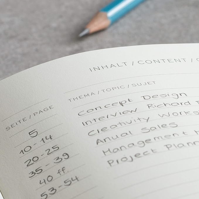 Leuchtturm1917 Hardcover Dotted Master Slim Notebook - Image 4