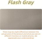 Bloss Pearl Gray Desk Mat 31.5"x15.7", Desk Matt - Image 8
