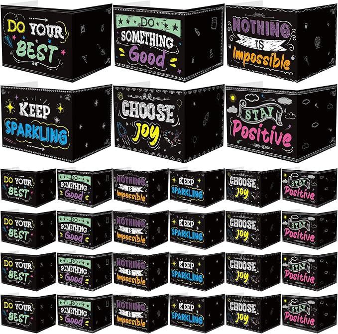 Honoson 24 Pcs Bulk Inspirational Privacy Folders by Honoson