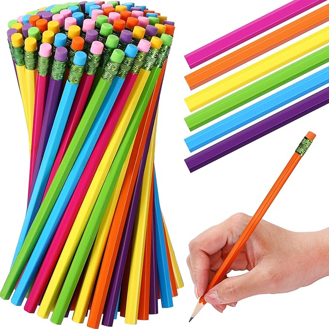 TecUnite 600 Pcs HB #2 Unsharpened Pencils bulk - Image 2