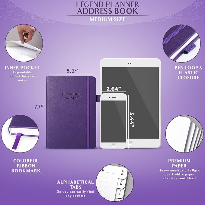 Legend Planner Address Book - Image 2