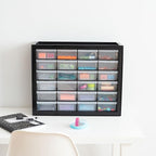 IRIS USA Plastic Storage Drawers, Stackable Small Parts Organizer Cabinet - Image 9
