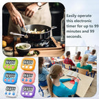 24 Pack Digital Kitchen Timer Magnetic Digital Timer - Image 5