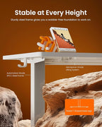 ErGear Electric Standing Desk, 44 x 24 Inches Height Adjustable Stand up Desk - Image 5