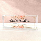 Custom Name Plate for Desk, Desk Name Plate Personalized, Office Decor for by SalaGraphics