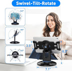 AboveTEK Retail Kiosk iPad Stand, 360° Rotating Commercial POS Tablet Stand - Image 4