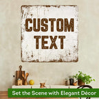Custom Sign, Custom Street Sign, 11 Font Colors, 13 Font Styles, 4 Hole Options - Image 4