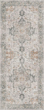 GENIMO Runner Rug 2x12, Non Slip Vintage Hallway Runner Rugs, Low Pile - Image 7