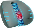 Skechers Lumbar Support Pillow for Office Chair, Memory Foam Lumbar Pillow by Skechers
