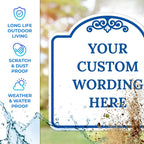 Custom Decorative Sign, Personalized Metal Sign - Image 7