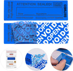 ChtepTamper 100 Pieces Total Transfer Tamper-Evident Stickers Security Labels by ChtepTamper