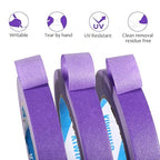 KIWIHUB Purple Painters Tape, 1 inch x 60 Yards - Image 4