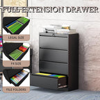 mysteeldepot 4 Drawer Lateral File Cabinet - Image 5