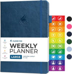 Clever Fox Planner Large – Undated Weekly & Monthly Planner by CleverFox