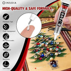 B7000 Rhinestone Glue Clear 15 PCS 15ml – Strong Transparent No Trace Jewelry - Image 3