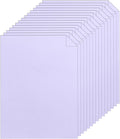 Silunkia 120 Sheets Light Purple Cardstock 8.5 x 11 Certificate Paper, 92lb by Silunkia