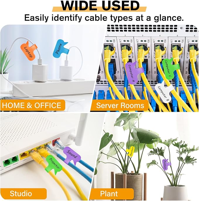 SummerBrite 36-Pack Large Cable Labels - Image 5