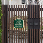Custom Decorative Outdoor Metal, Personalized Aluminum, Customized Driveway - Image 7