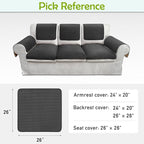 Couch Arm Covers, Waterproof Armrest Cover - Image 6