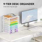 Cawukege 9 Tier Paper Organizer - Image 2