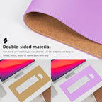 AFIING Dual-Sided Desk Pad, Natural Cork & PU Leather Large Mouse mats - Image 3