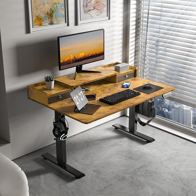 ExaDesk 48 x 30 Inch Electric Standing Desk - Image 2