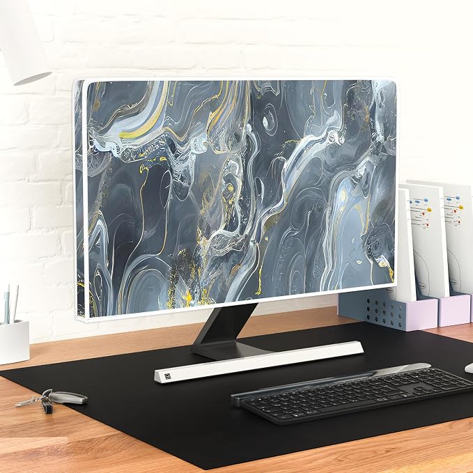 Baocicco Gray Gold Marble Waterproof 26, 28 Inch Anti-Static Dustproof - Image 6