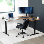 VIVO Electric Corner 63 x 47 inch L-Shaped Standing Desk, Memory Height - Image 7
