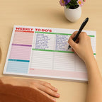 Weekly Planner Notepad, Weekly To Do List Notepad, Tear Off Undated Weekly - Image 7