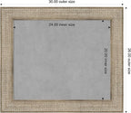 Amanti Art Silver Framed Magnetic Board 26x30 Medium Vision Board - Image 3