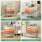 Giantex 12 Drawer Rolling Cart - Image 9