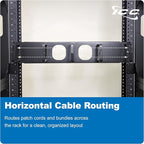 ICC 2U Ring Cable Manager Panel - Image 2