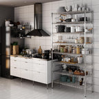 Regal Altair 18" Deep x 42" Wide x 86" Height Wire Shelving Kit | 8-Tier | NSF - Image 2
