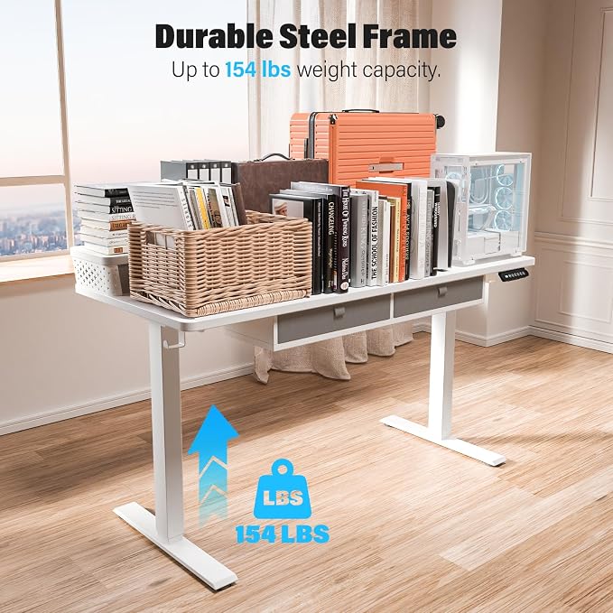 Kingant 55 x 24 Inch Electric Standing Desk - Image 7