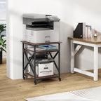 Fannova 23.6 x 23.6 Inches Large Printer Stand, 3 Tier Square Printer Table - Image 8
