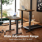 HUANUO 55 x 28 inch Electric Standing Desk Adjustable Height, 4 Memory Height - Image 5