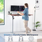VIVO Electric 60 x 30 in Standing Desk, Memory Height Adjustment, 1B Series - Image 4