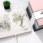 Annecy Lined Journal Notebook, Hardcover Leather Journal - Image 5